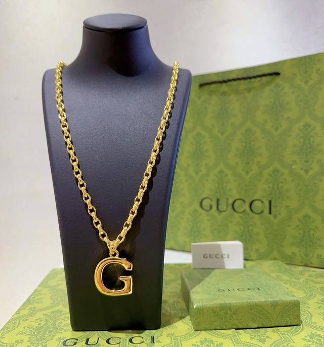 Gucci Necklace - Latest Model, Higher-End Chain, Celebrity Style, Anger Forest S