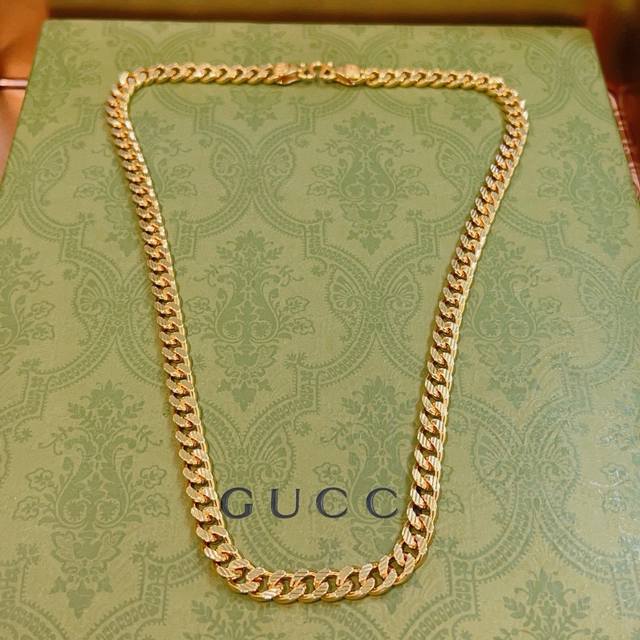 Gucci Necklace - Latest Model, Higher-End Chain, Celebrity Style, Anger Forest S