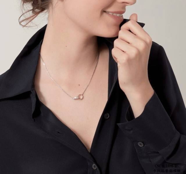 V gold plated with rose gold, out of stock. High-end CNC Cartier classic double-