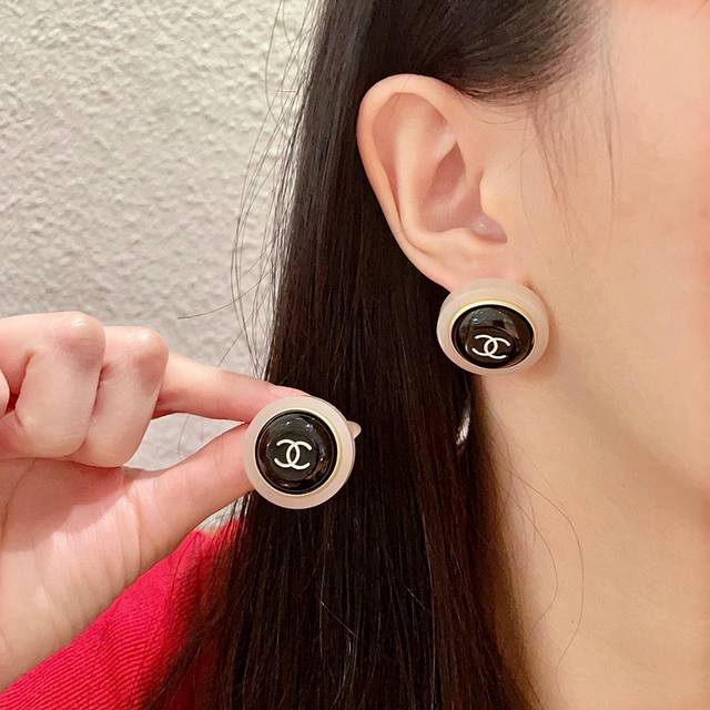 Chanel Vintage Double C Earrings Original Replica Logo. Chanel's designs truly n