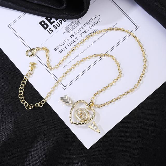 Chanel New Double-Sided Cupid's Arrow Necklace, Available Now at Boutiques. Craf