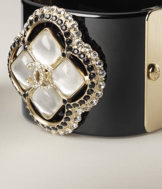 New Transparent Resin Bracelet Ships! Chanel's best-selling transparent resin wi