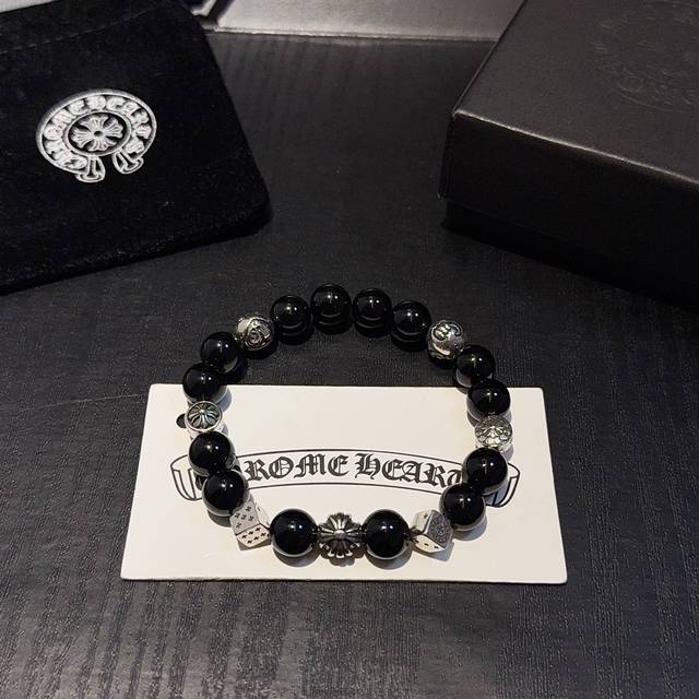 New batch of high-quality Chrome Hearts classic retro multi-element bracelets an