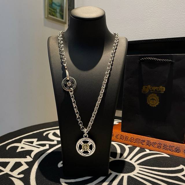 New Arrival: Goro'S Takahashi Goro Gold-Plated Round Necklace - Top-Tier Version