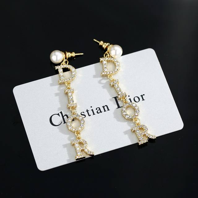 Dior Pearl Earrings. These Dior Tribales earrings offer a fresh take on Dior's i