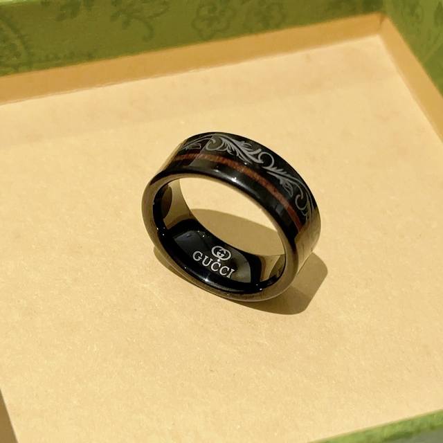 Gucci ring, latest style, higher grade, celebrity style, Anger Forest series, V