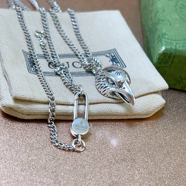 Gucci Necklace - Latest Model, Higher-End Chain, Celebrity Style, Anger Forest S