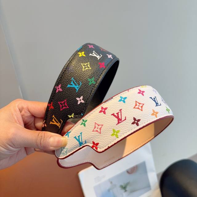 Louis Vuitton LV Super Hot New Monogram Headband with Packaging Ddd