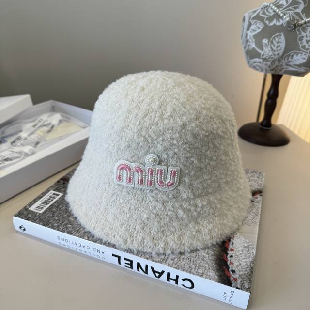 Miumiu new wool fisherman hat Ddd