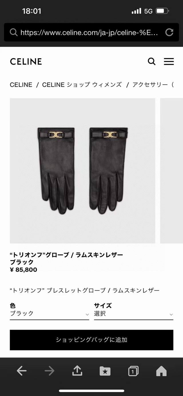 Celine Autumn/Winter New Arrival Top-Tier Original Single Item, Official Website