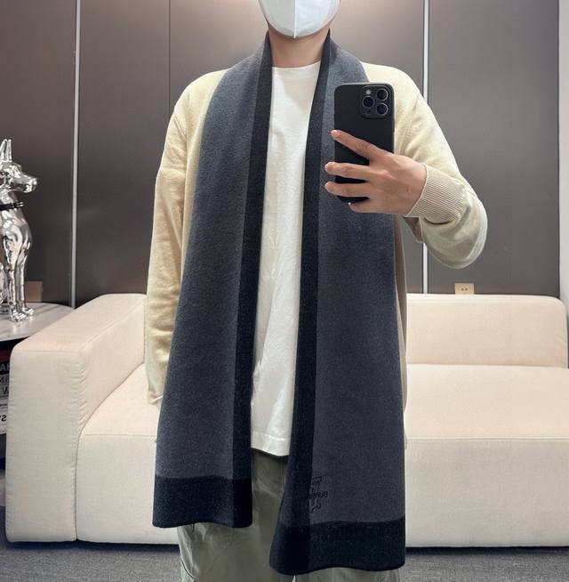 Burberry Hot Selling New Arrival: High-End Men's Scarf, Exclusive Cashmere Check