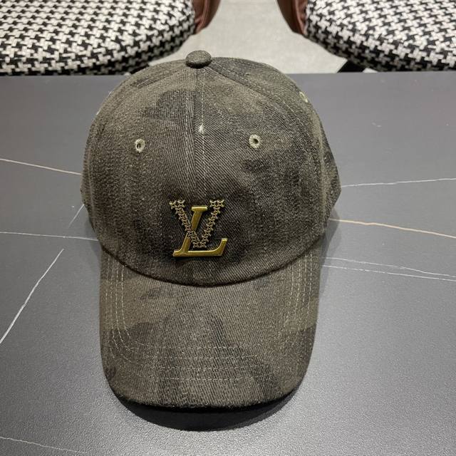Louis Vuitton new baseball cap, exquisite workmanship, superb quality, standard