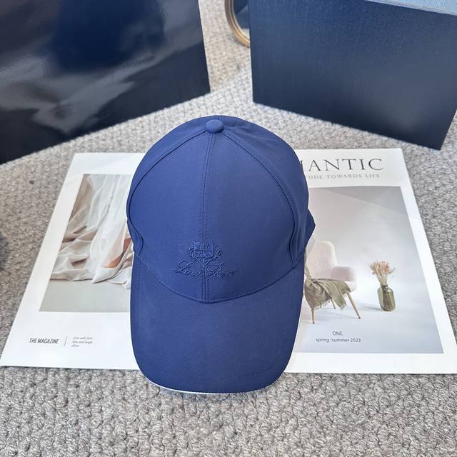 Loro Piana high-quality baseball cap, new arrival from the official store, same