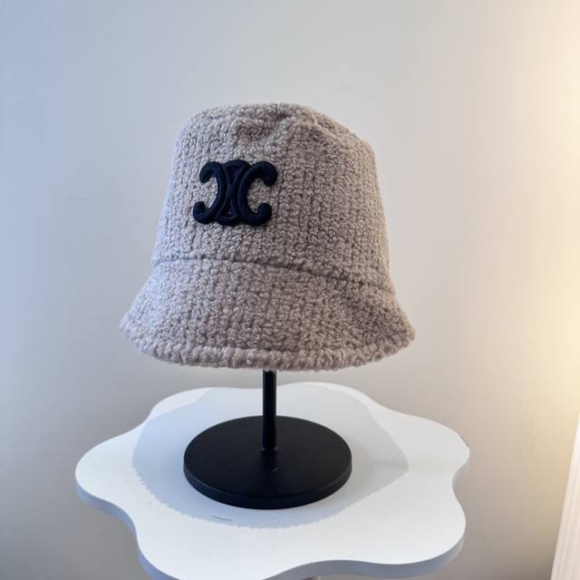 Celine ~ New Lambswool Bucket Hat A must-have for fall and winter, very versatil