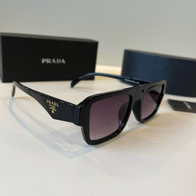 Prada high-end men's and women's sunglasses, sunshade and face-shaping optical l
