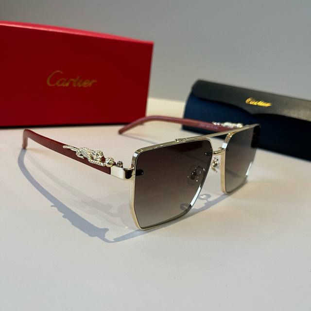 Cartie* Exquisite Cartie Sunglasses, made of metal, PC, with frameless, ultra-li
