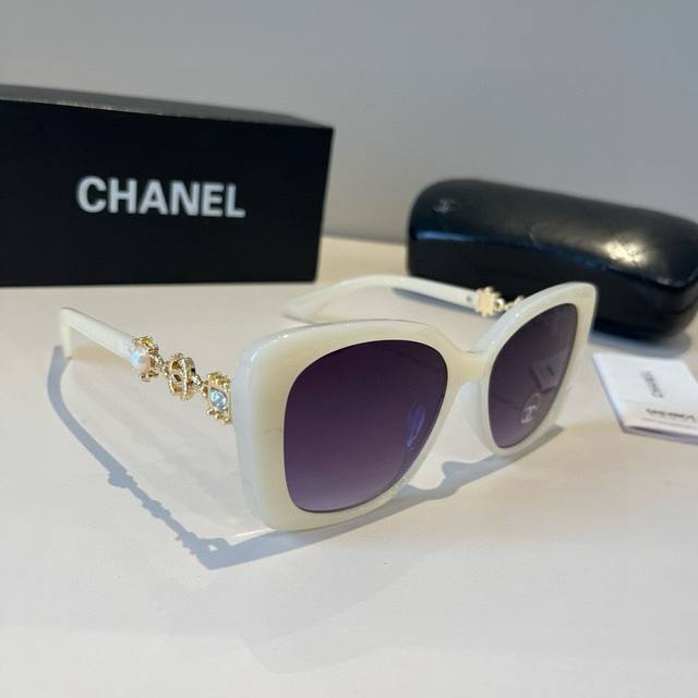 Chanel sunglasses, polarized sunshade lenses, high-end European and American sty