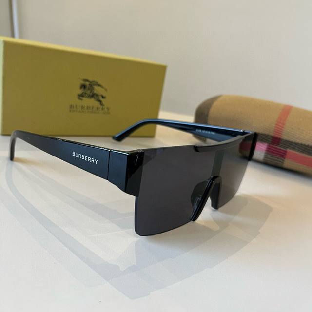 Burberry Letter Print Sunglasses 4291 Burberry Hip Hop Sunglasses Goggles Be4291
