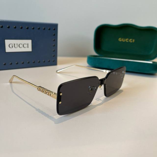 Gucci sun protection sunglasses, stylish European and American style sunglasses,