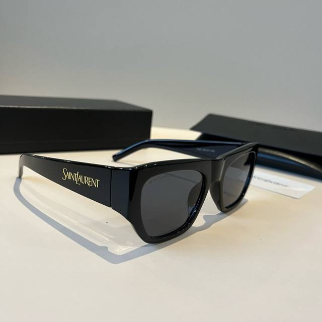 Saint Laurent New Narrow-Frame Sunglasses Saint Laurent's new narrow-frame sungl