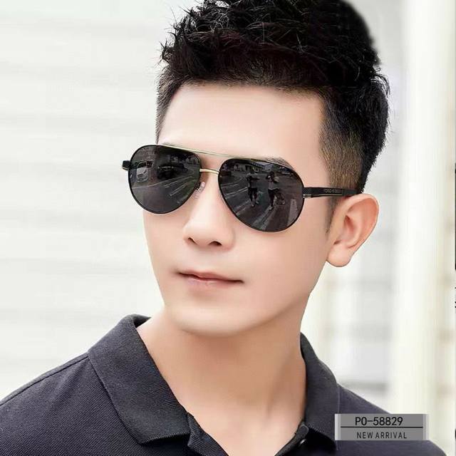 Porsche - Polaroid Resin Polarized Lenses - Stainless Steel Frame - Lightweight