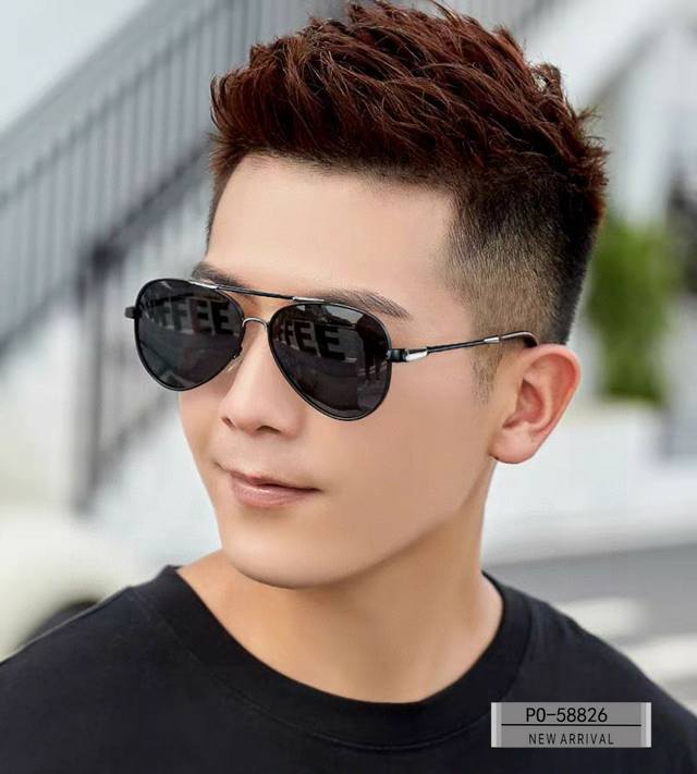 Porsche - Polaroid Resin Polarized Lenses - Stainless Steel Frame - Lightweight