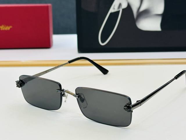 Cartie* Sunglasses Ct0598S Size: 59 (18-140) Exquisite electroplating process, e