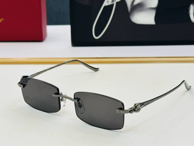 Cartie* Sunglasses Ct0552S Size: 55 (20-135) Exquisite electroplating process, e
