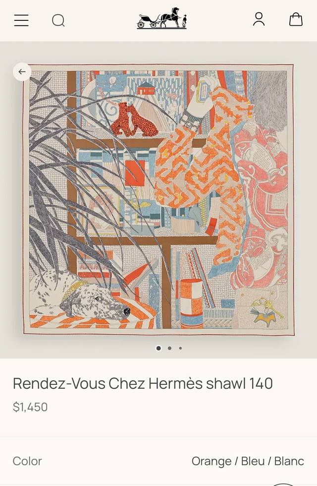 Rhms2558 Double-sided same color 140X140Cm 70% cashmere 30% silk Hermes Hermes R