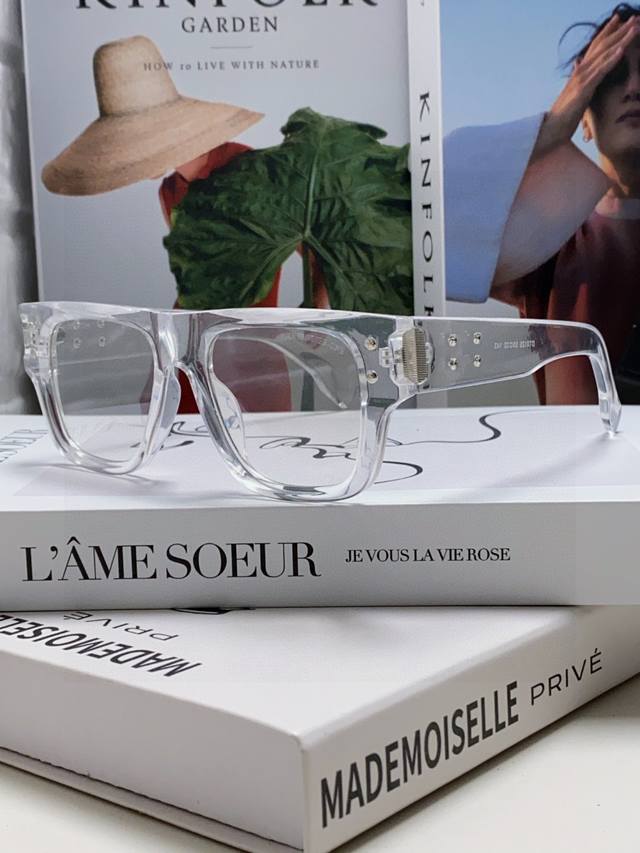 Dita's new high-end European and American style square frame sunglasses for men