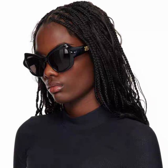 Balenciaga 2025 New Arrival Bb0353S European and American Trendy Large Frame Fas