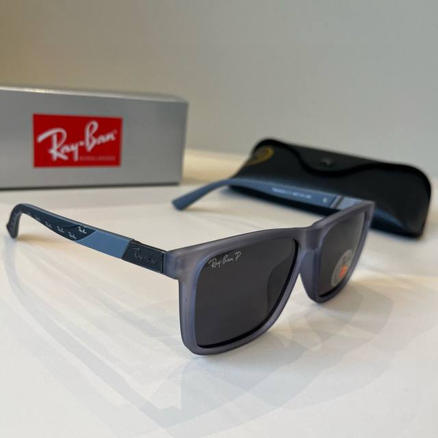 Ray-Ban trendy sunglasses for men and women, resin lenses, model Tr69030 Ddd