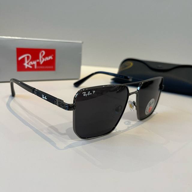 Ray-Ban Men's Street Style Sunglasses, Tempered Glass Lenses, Lightweight and Co