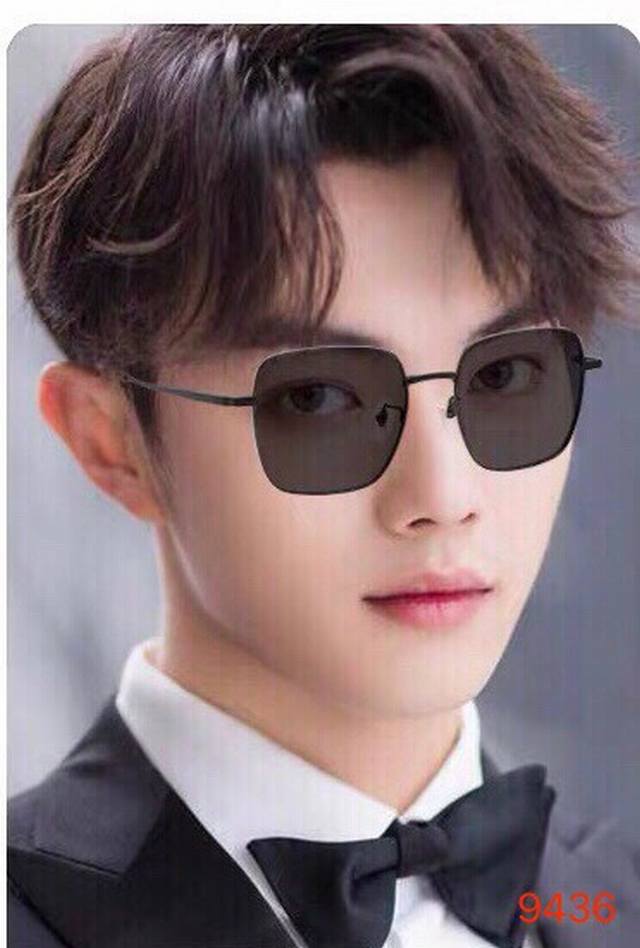 Louis Vuitto* Men's Trendy Square Sunglasses, Cool and Stylish, Classic Metal Fr