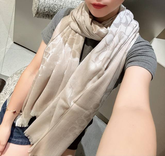 Coach classic scarf/shawl. Every color is beautiful, super comfortable, elegant