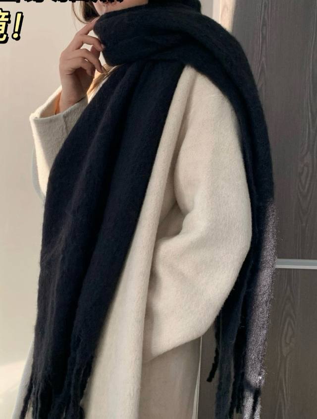 Burberry's stunning new mohair scarf! Highly recommended! Excellent quality! Thi