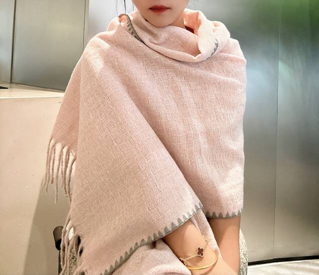 Stunning new Chanel scarf! Highly recommended! Excellent quality! Apparently, it