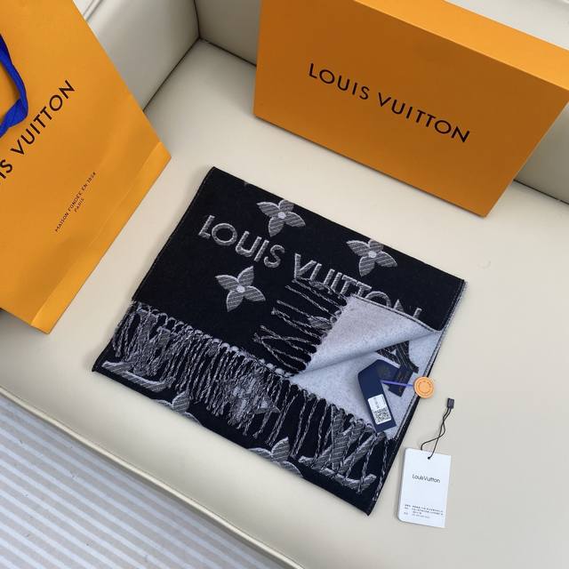 Louis Vuitton# 3D Scarf. The classic Monogram pattern features a striking 3D eff