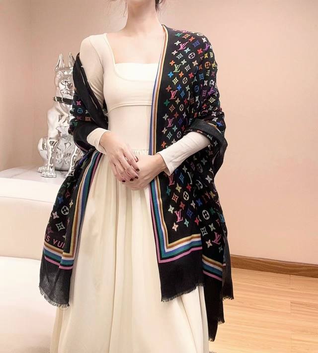 LV's latest 2025 design is truly amazing! High-quality cashmere, the density of