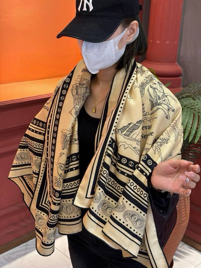 New cashmere style, everyone who bought it says it's beautiful, highly recommend