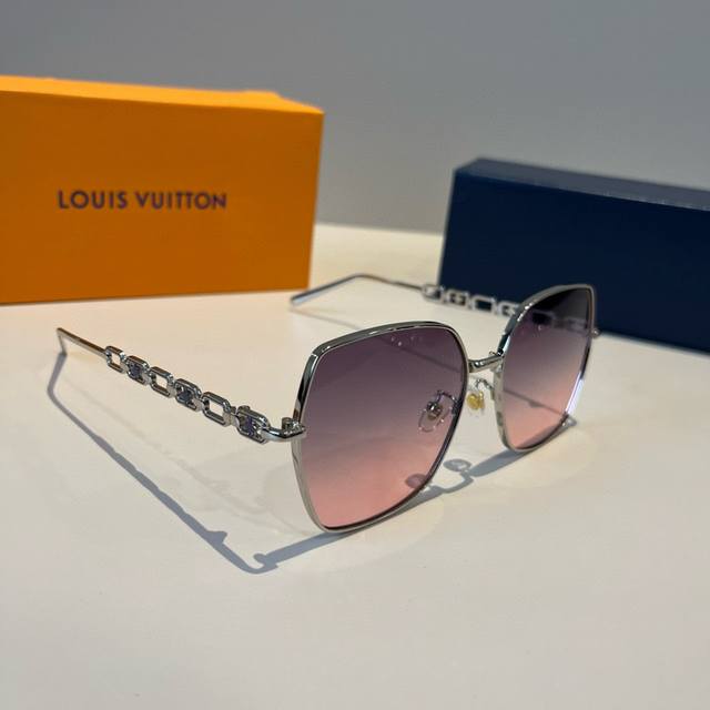 Louis Vuitton sunglasses, sunshades, high-fashion European and American style, D