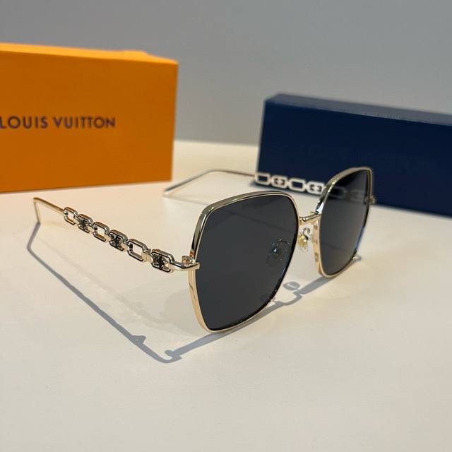 Louis Vuitton sunglasses, sunshades, high-fashion European and American style, D