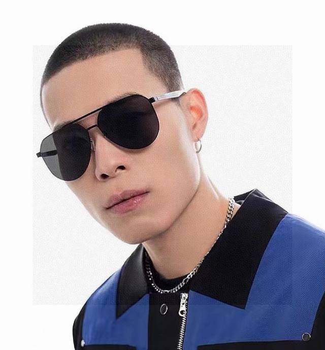 Gucci 2025 New Unisex Couple Sunglasses, Polygonal Sunglasses, IP Electroplating