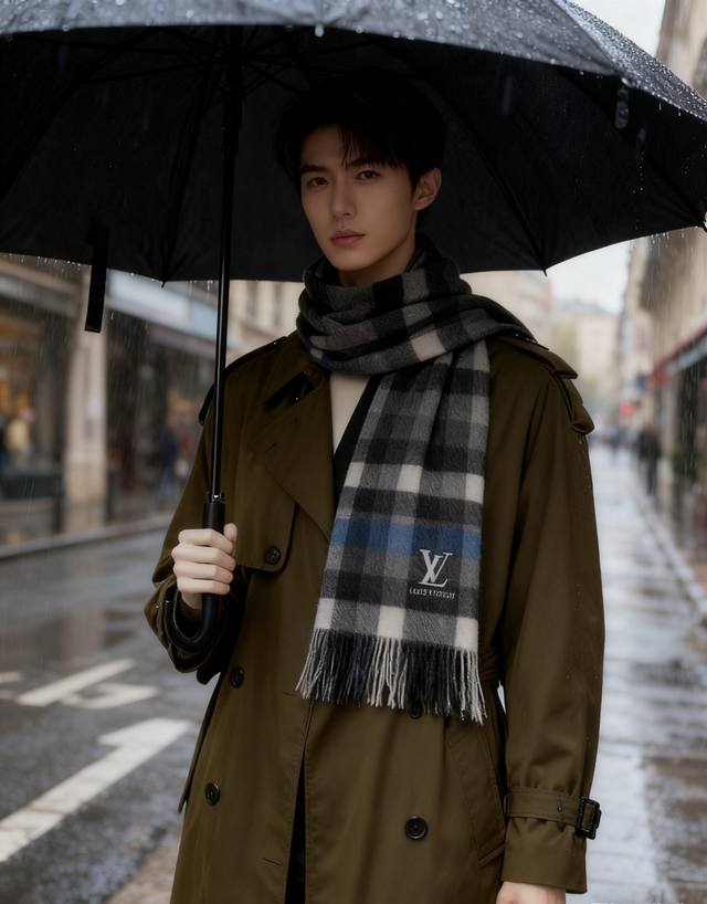 The new Louis Vuitton cashmere check pattern is absolutely gorgeous! So stylish