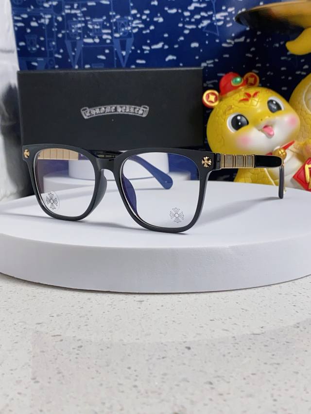 Chrome Hearts 2025 New Retro Artistic Prescription Glasses Frame for Women, Non-