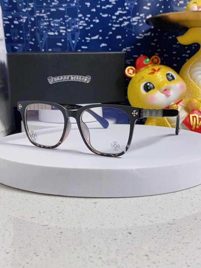 Chrome Hearts 2025 New Retro Artistic Prescription Glasses Frame for Women, Non-