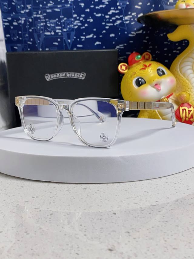 Chrome Hearts 2025 New Retro Artistic Prescription Glasses Frame for Women, Non-