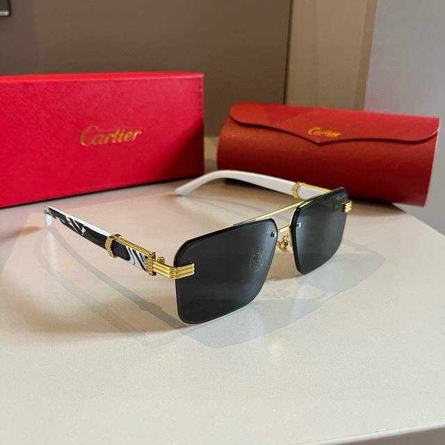 Cartie* Exquisite Cartie Sunglasses, made of metal, PC, with frameless, ultra-li