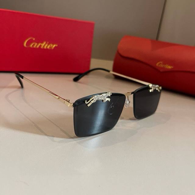 Cartie* Exquisite Cartie Sunglasses, made of metal, PC, with ten frameless, ultr