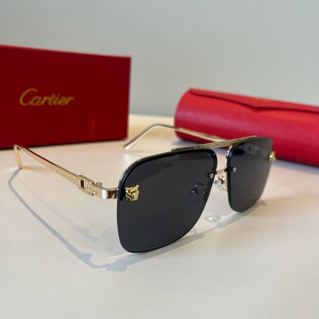 Cartie* Exquisite Cartie Sunglasses, made of metal, PC, with frameless, ultra-li